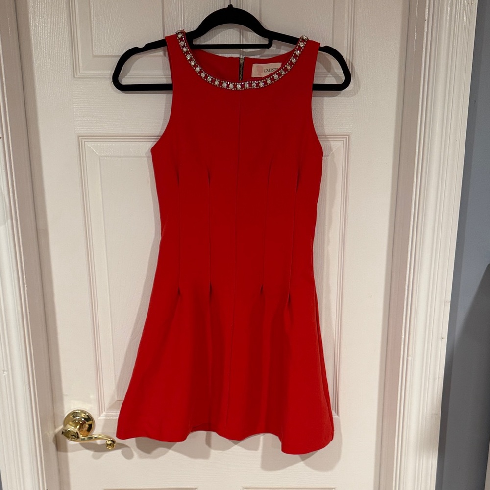 Francesca's Collections Red Mini Dress